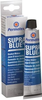 Tiivistesilikoni, Supra Blue, 80 ml, Permatex