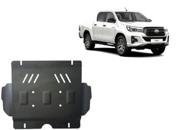 Pohjapanssari moottorille Toyota Hilux Invincible (2021➟), terästä