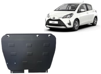 Pohjapanssari moottorille Toyota Yaris Hybrid (2013-2021), terästä