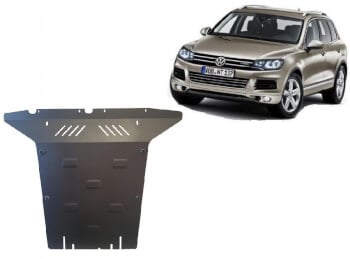 Pohjapanssari moottorille VW Touareg (2010-2018), terästä