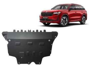 Pohjapanssari moottorille Skoda Kodiaq (2024➟), ter&auml;st&auml;