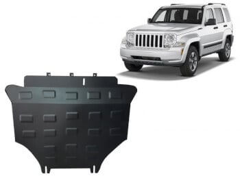 Pohjapanssari moottorille Jeep Liberty (2007-2017), ter&auml;st&auml;