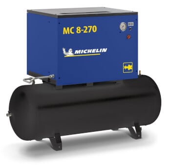 Ruuvikompressori 6 kW, 270 l, Michelin