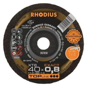 Katkaisulaikka XT8 40 mm, Rhodius