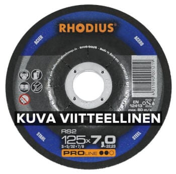 Hiomalaikka RS2 230 mm, Rhodius