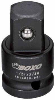 Muuntokappale 1/2"➟3/4", Boxo
