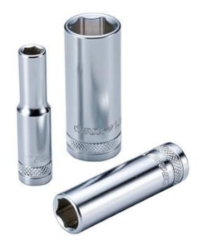 6-kulmainen hylsy 3/8" -22 mm, pitkä, Boxo