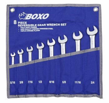 R&auml;ikk&auml;lenkkiavainsarja 5/16"-3/4" (suunnanvaihdolla), Boxo