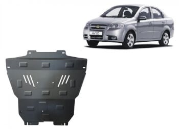 Pohjapanssari moottorille Chevrolet Aveo (2004-2008), terästä