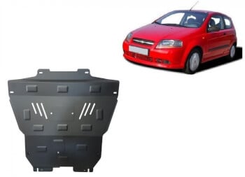 Pohjapanssari moottorille Chevrolet Kalos (2004-2008), terästä