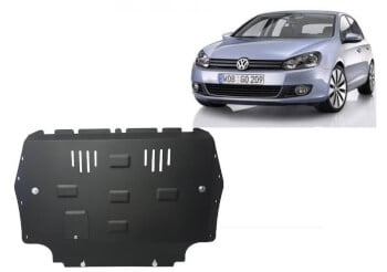 Pohjapanssari moottorille VW Golf 6 (2010-2012), terästä