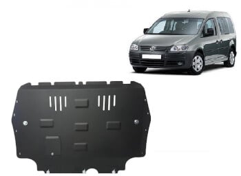 Pohjapanssari moottorille VW Caddy (2003-2012), terästä