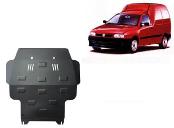 Pohjapanssari moottorille Seat Inca (1995-2002), ter&auml;st&auml;