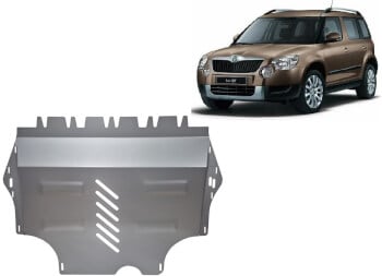 Pohjapanssari moottori Skoda Yeti (2011-2017), alumiinia