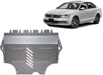 Pohjapanssari moottori Volkswagen Jetta (2011➟), alumiinia