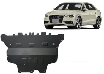 Pohjapanssari moottorille Audi A3 8V - automaatti (2012➟), terästä