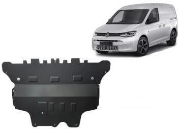 Pohjapanssari moottorille VW Caddy - automaatti  (2020➟), terästä