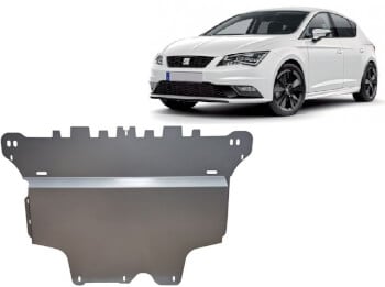 Pohjapanssari moottorille SEAT Leon (2012-2020), alumiinia