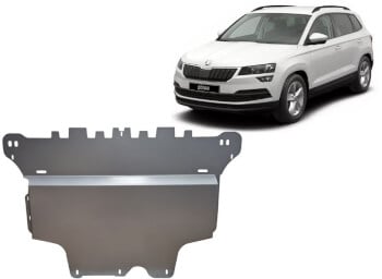 Pohjapanssari moottorille Skoda Karoq (2016➟), alumiinia