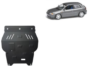 Pohjapanssari moottorille Audi A3 (1996-2003), ter&auml;st&auml;