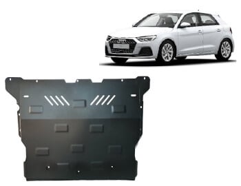 Pohjapanssari moottorille Audi A1 (2017➟), ter&auml;st&auml;