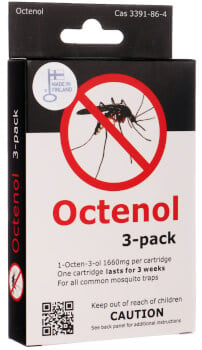 Octenol tehosteaine (3 kpl), Mosquito Killer