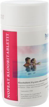 Klooritabletit viikkokloori 20 g / 1 kg, BWT