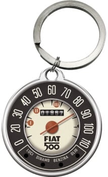 Avaimenperä Fiat 500 4 cm, Nostalgic Art