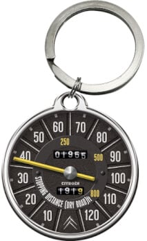 Avaimenper&auml; Citroen - Tacho 4 cm, Nostalgic Art