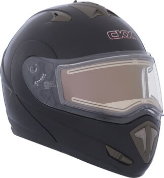 Kypärä TRANZ E sähkövisiirillä, Mattamusta, CKX - 319,00 EUR 💙