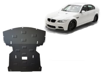 Pohjapanssari BMW 3-Sarja E90/91/92 (2004-2011), moottori, etupuskuri, ter&auml;st&auml;