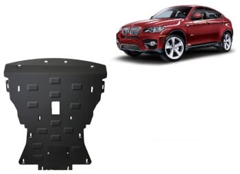 Pohjapanssari BMW X6 E71 (2007-2014), moottori, ter&auml;st&auml;
