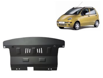 Pohjapanssari Daewoo Matiz (1998-2004), moottori, vaihdelaatikko, ter&auml;st&auml;