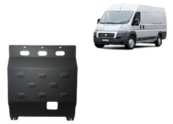 Pohjapanssari Fiat Ducato (2006-2016), moottori, vaihdelaatikko, j&auml;&auml;hdytin, ter&auml;st&auml;
