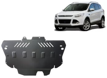 Pohjapanssari Ford Kuga (2013-2019), moottori, vaihdelaatikko, terästä