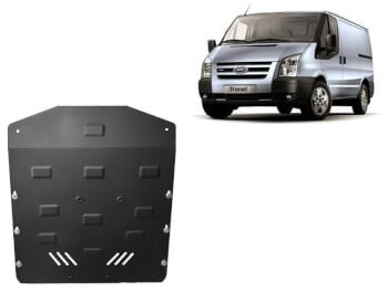 Pohjapanssari Ford Transit RWD (2007-2013), moottori, vaihdelaatikko, jäähdytin, etupuskuri, terästä *ASIAKASPALAUTUS*