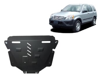 Pohjapanssari Honda CR-V Gen 2 (2002-2007), moottori, j&auml;&auml;hdytin, ter&auml;st&auml;