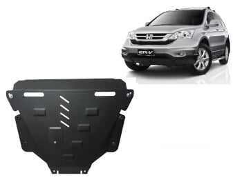 Pohjapanssari Honda CR-V gen 3 (2007-2012), moottori, vaihdelaatikko, jäähdytin, terästä