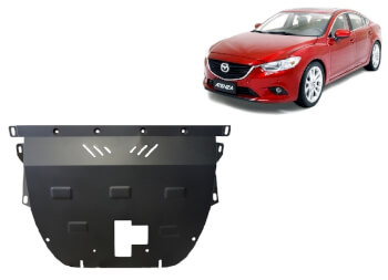 Pohjapanssari Mazda Atenza (2013➟), moottori, vaihdelaatikko, j&auml;&auml;hdytin, ter&auml;st&auml;