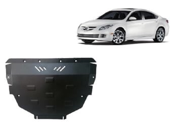 Pohjapanssari Mazda 6 (2007-2012), moottori, vaihdelaatikko, j&auml;&auml;hdytin, ter&auml;st&auml;