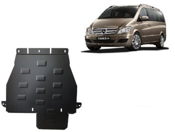 Pohjapanssari Mercedes-Benz Viano automaatti (2003-2014), vaihdelaatikko, jakovaihteisto, ter&auml;st&auml;