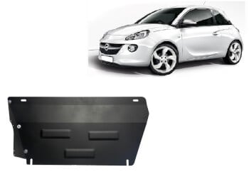 Pohjapanssari Opel Adam (2012-2019), moottori, vaihdelaatikko, ter&auml;st&auml;