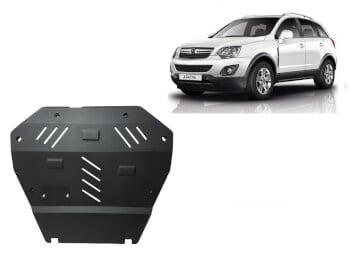 Pohjapanssari Opel Antara (2010-2015), moottori, vaihdelaatikko, ter&auml;st&auml;
