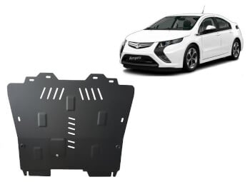 Pohjapanssari Opel Ampera (2011-2019), moottori, vaihdelaatikko, j&auml;&auml;hdytin, ter&auml;st&auml;