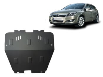 Pohjapanssari Opel Astra (2004-2010), moottori, vaihdelaatikko, jäähdytin, terästä
