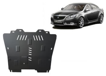 Pohjapanssari Opel Insignia (2009-2017), moottori, vaihdelaatikko, j&auml;&auml;hdytin, ter&auml;st&auml;