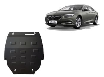 Pohjapanssari Opel Insignia (2017-2022), moottori, vaihdelaatikko, j&auml;&auml;hdytin, ter&auml;st&auml;