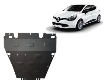 Pohjapanssari Renault Clio (2012-2020), moottori, vaihdelaatikko, ter&auml;st&auml;