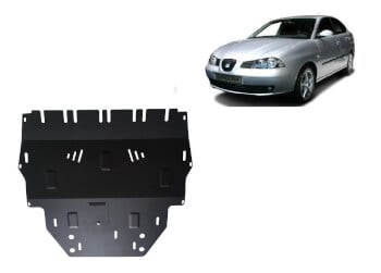 Pohjapanssari Seat Cordoba diesel (2002-2010), moottori, vaihdelaatikko, etupuskuri, ter&auml;st&auml;
