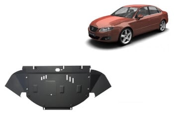 Pohjapanssari Seat Exeo (2008-2013), moottori, j&auml;&auml;hdytin, etupuskuri, ter&auml;st&auml;